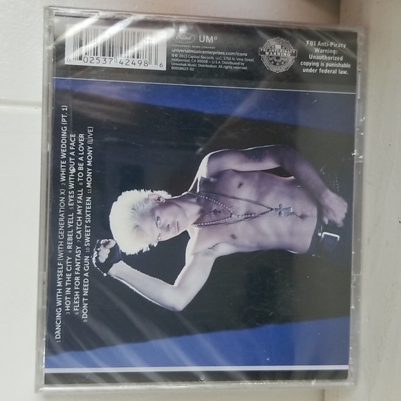 Billy Idol Icon audio CD brand new factory sealed - Picture 4 of 5